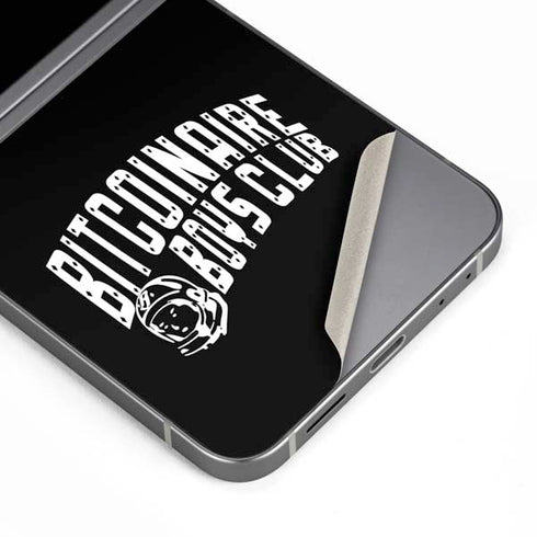 Bitcoinaire Boys Club Galaxy Z Flip6 Skin